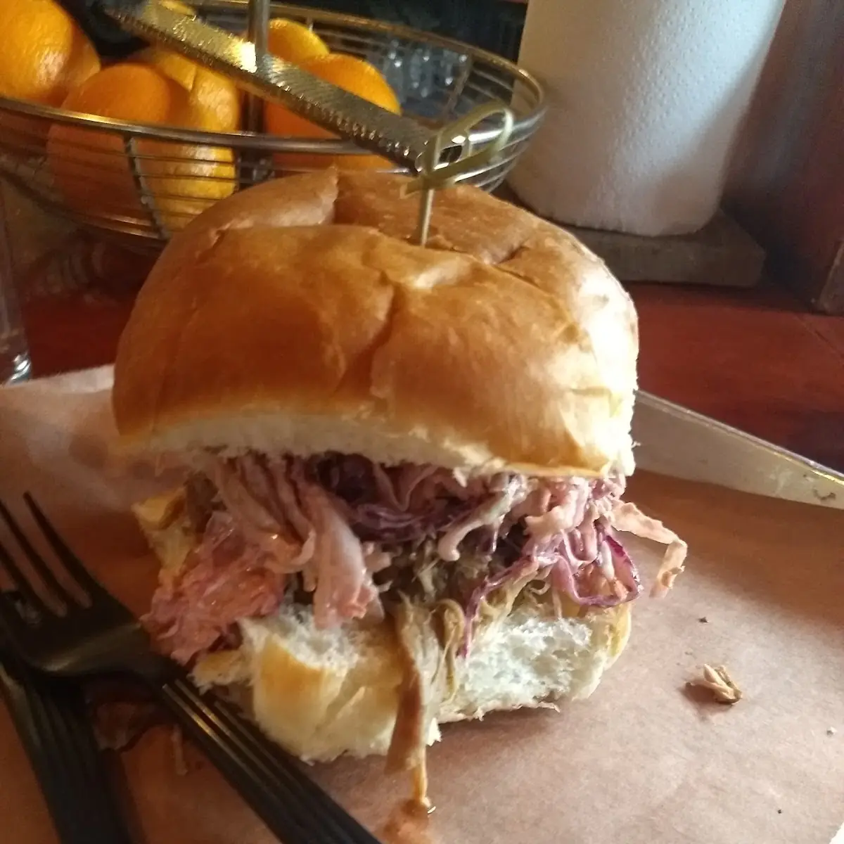 Pulled Chicken Sandwich