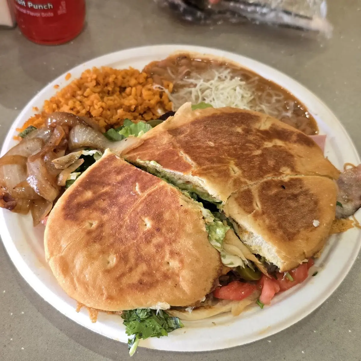Taco Special 3 Tacos Rice & Beans