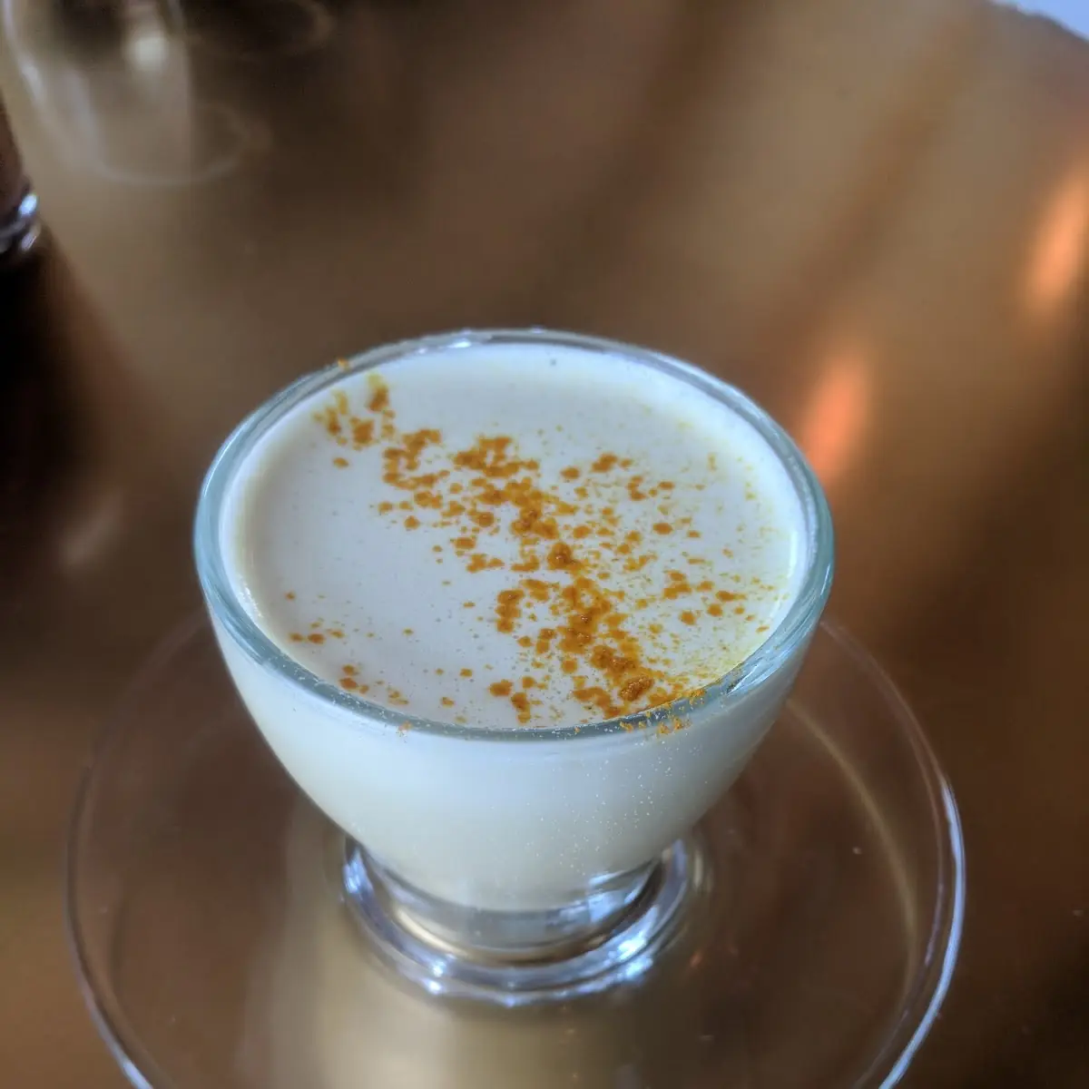 Turmeric Ginger Tea Latte