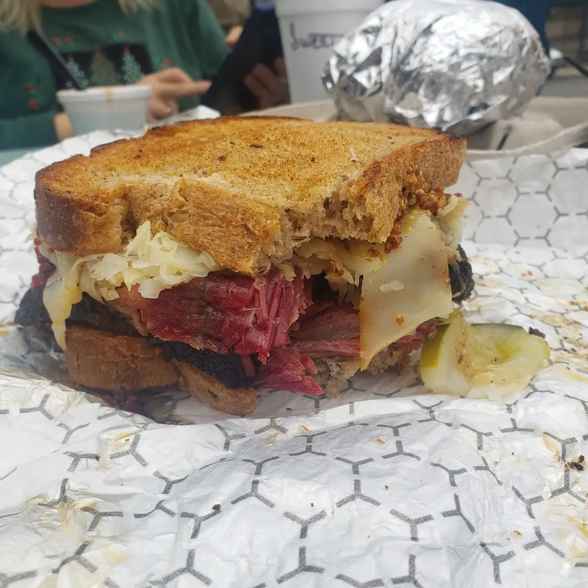 Corned Beef Brisket Sandwich