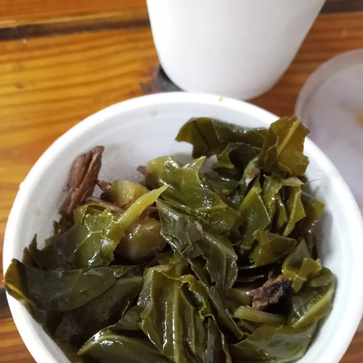 Greens with Smoked Turkey