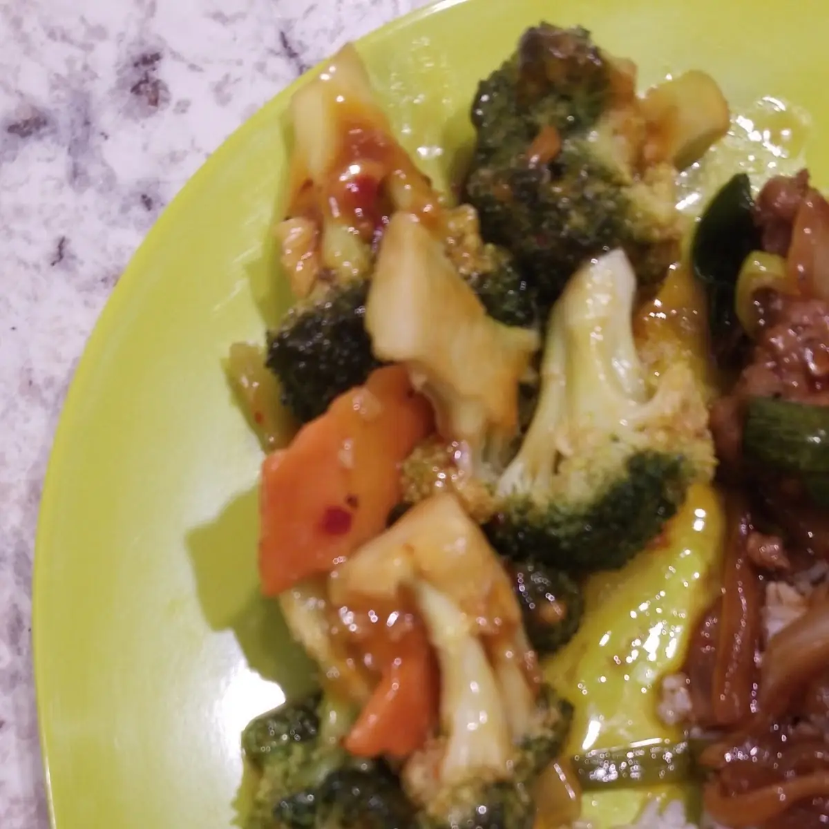 Broccoli w Garlic Sauce