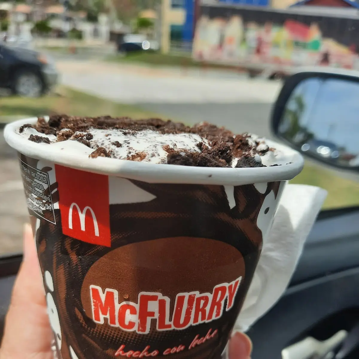 Mcflurry with Oreo Cookies