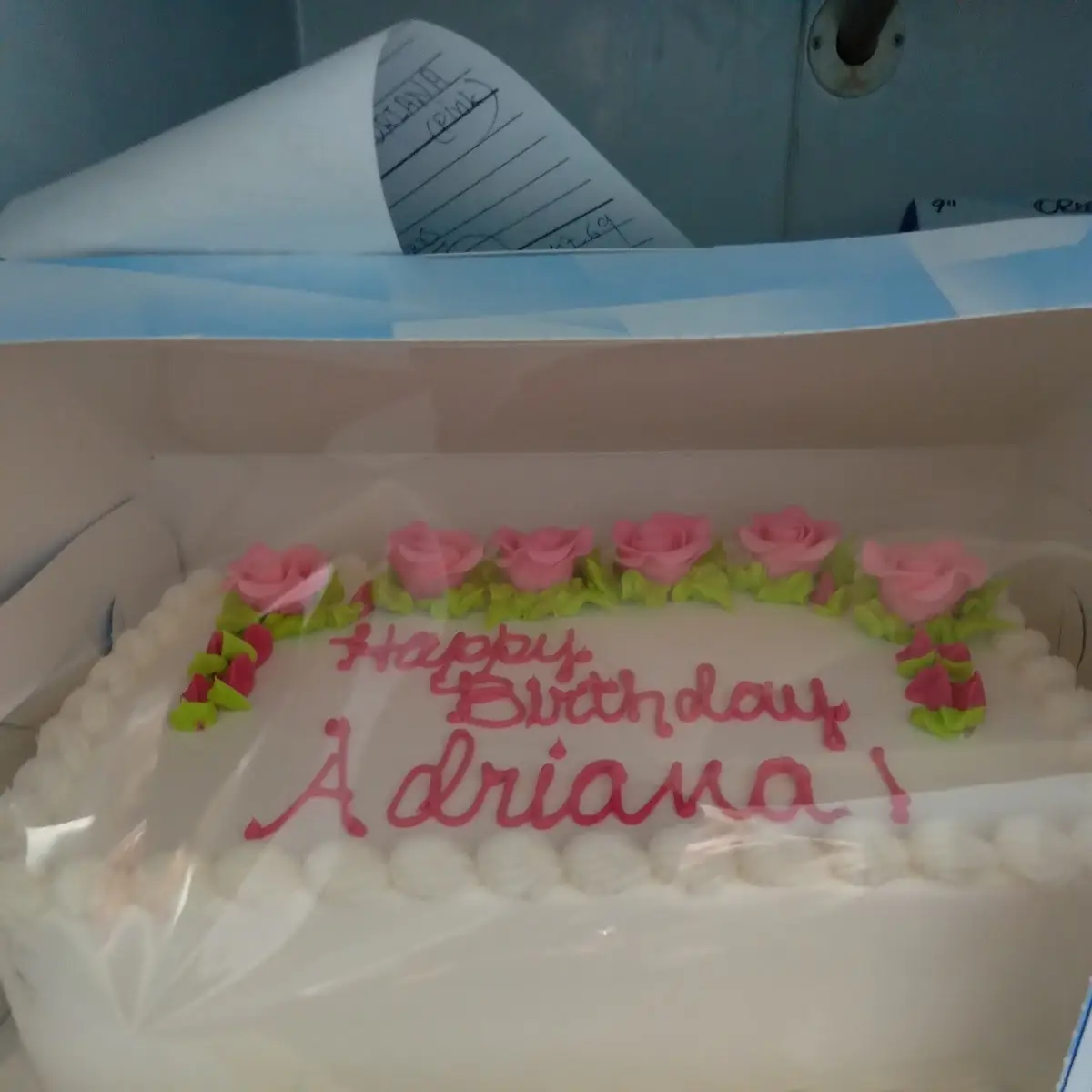 Flower Birthday Cake