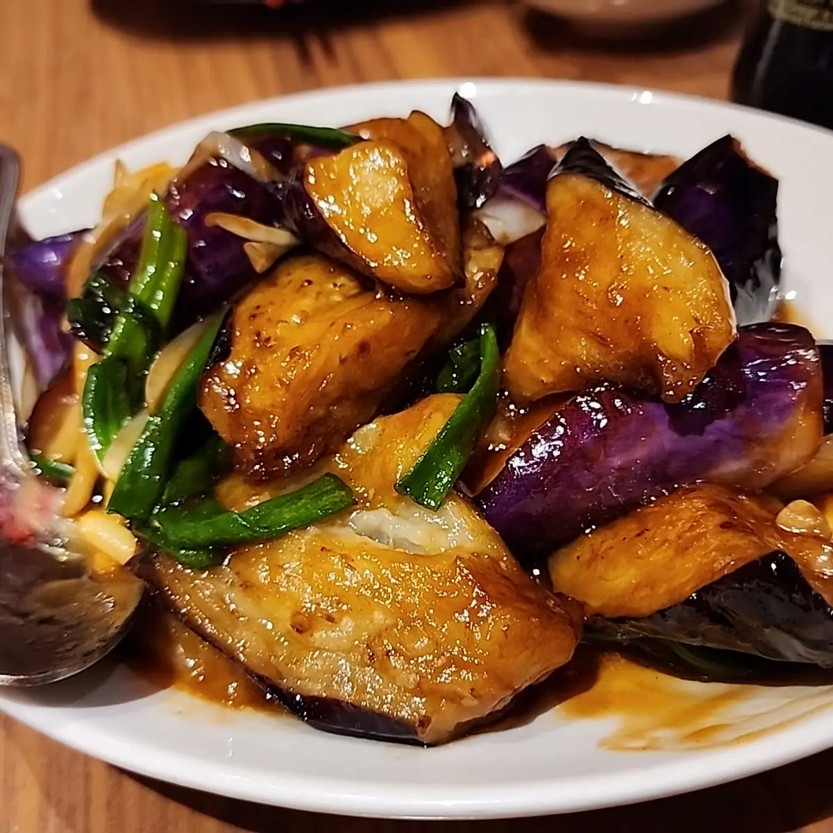 Eggplant with Garlic Sauce