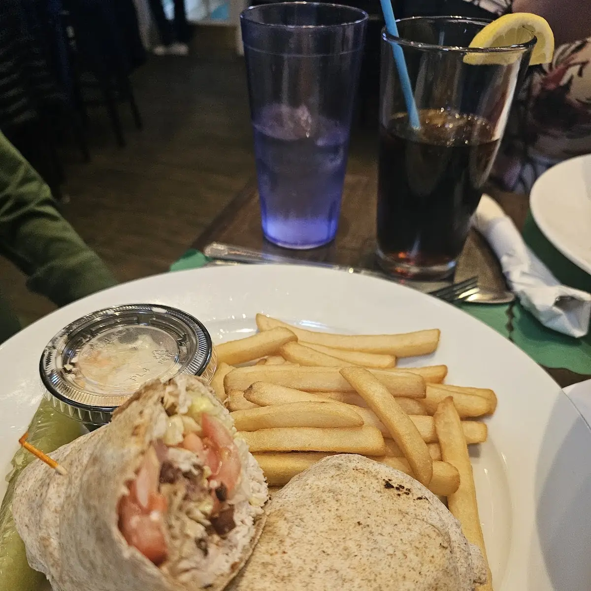 Cajun Caesar Wrap