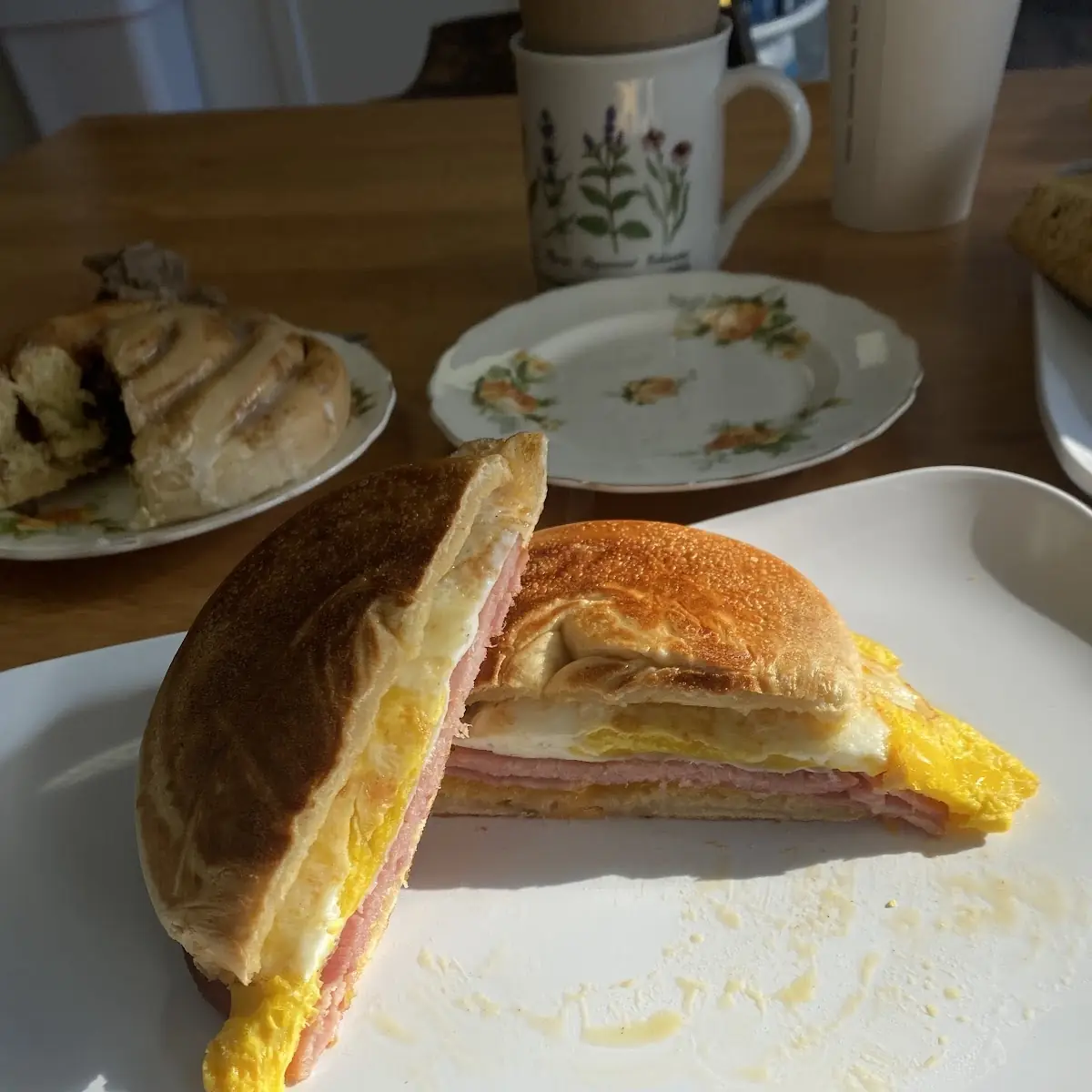 Ham Egg and Cheese