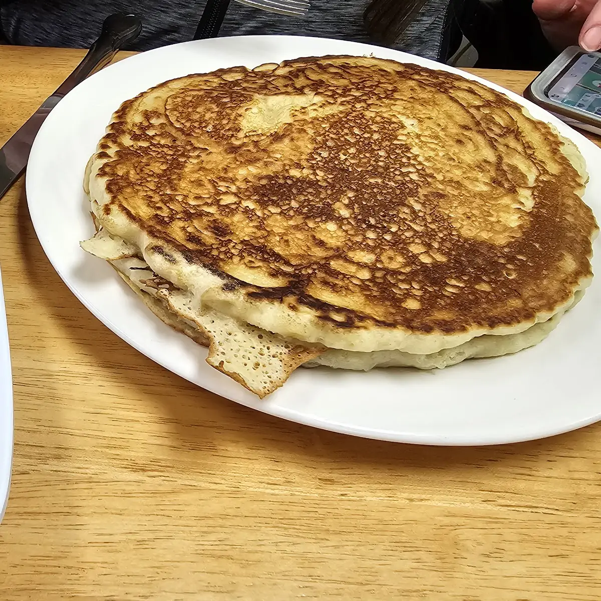 Short Stack Pancakes with Bacon