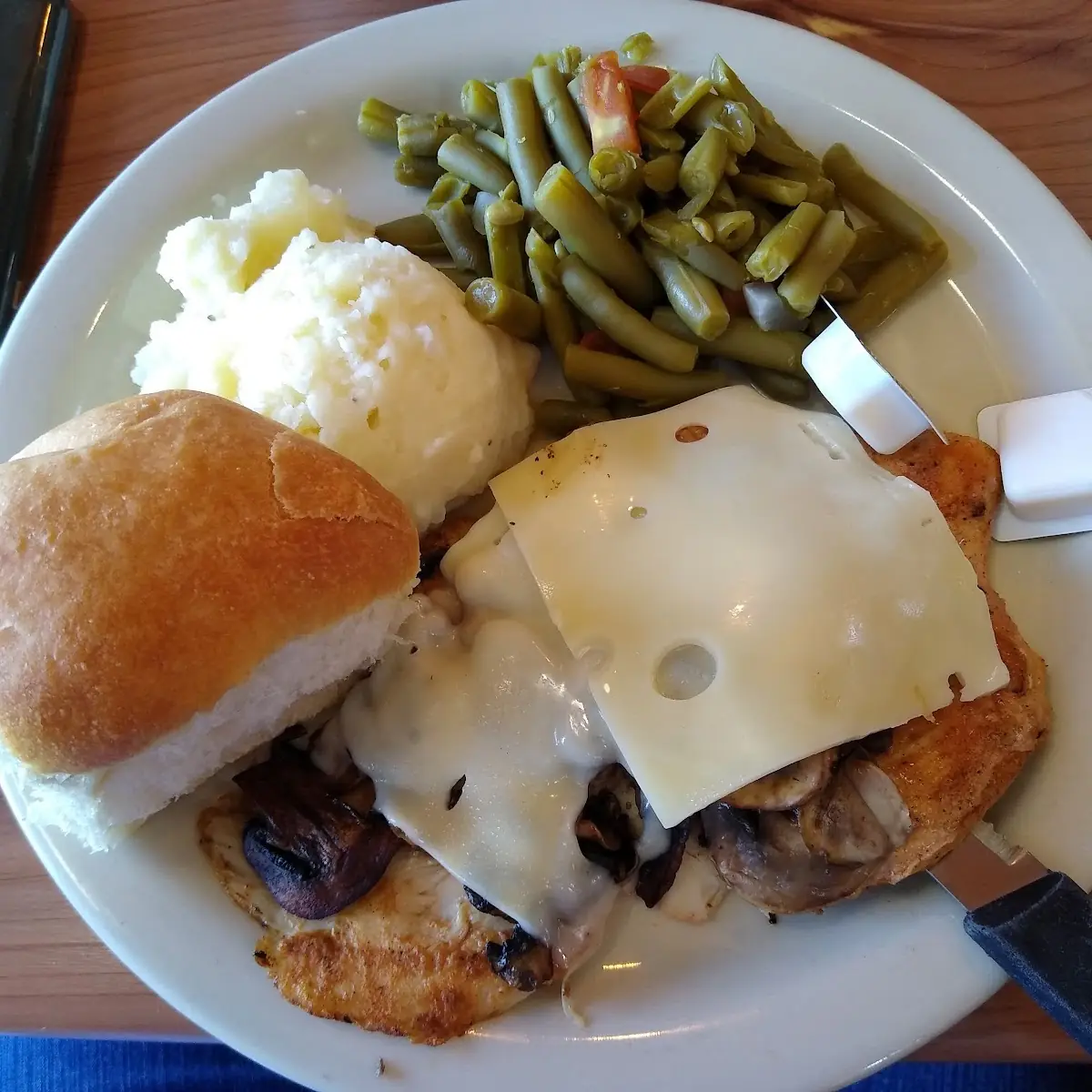 Chicken and Mushroom Swiss
