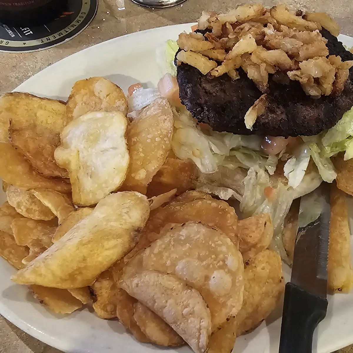 Big Boy Burger with Chips