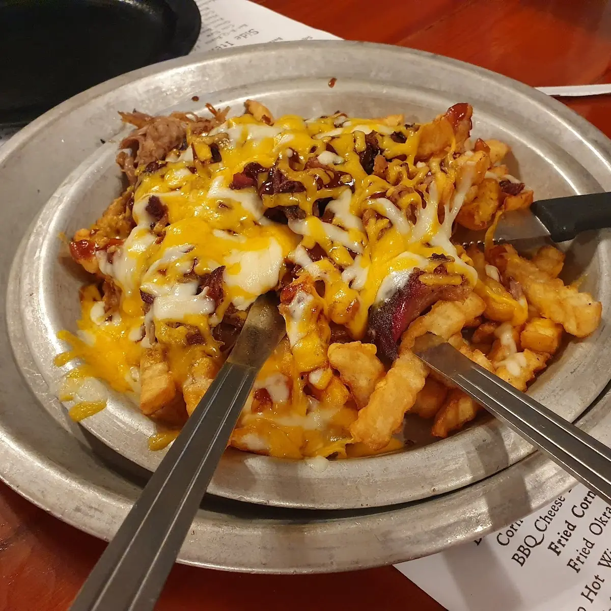 BBQ Cheese Fries