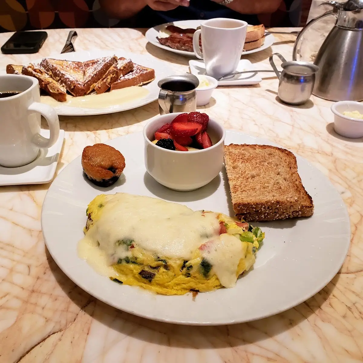Biscottis Ham and Cheese Omelet