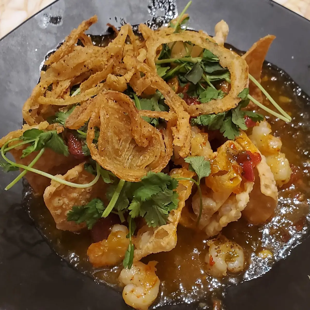 Inside Out Shrimp Rangoon