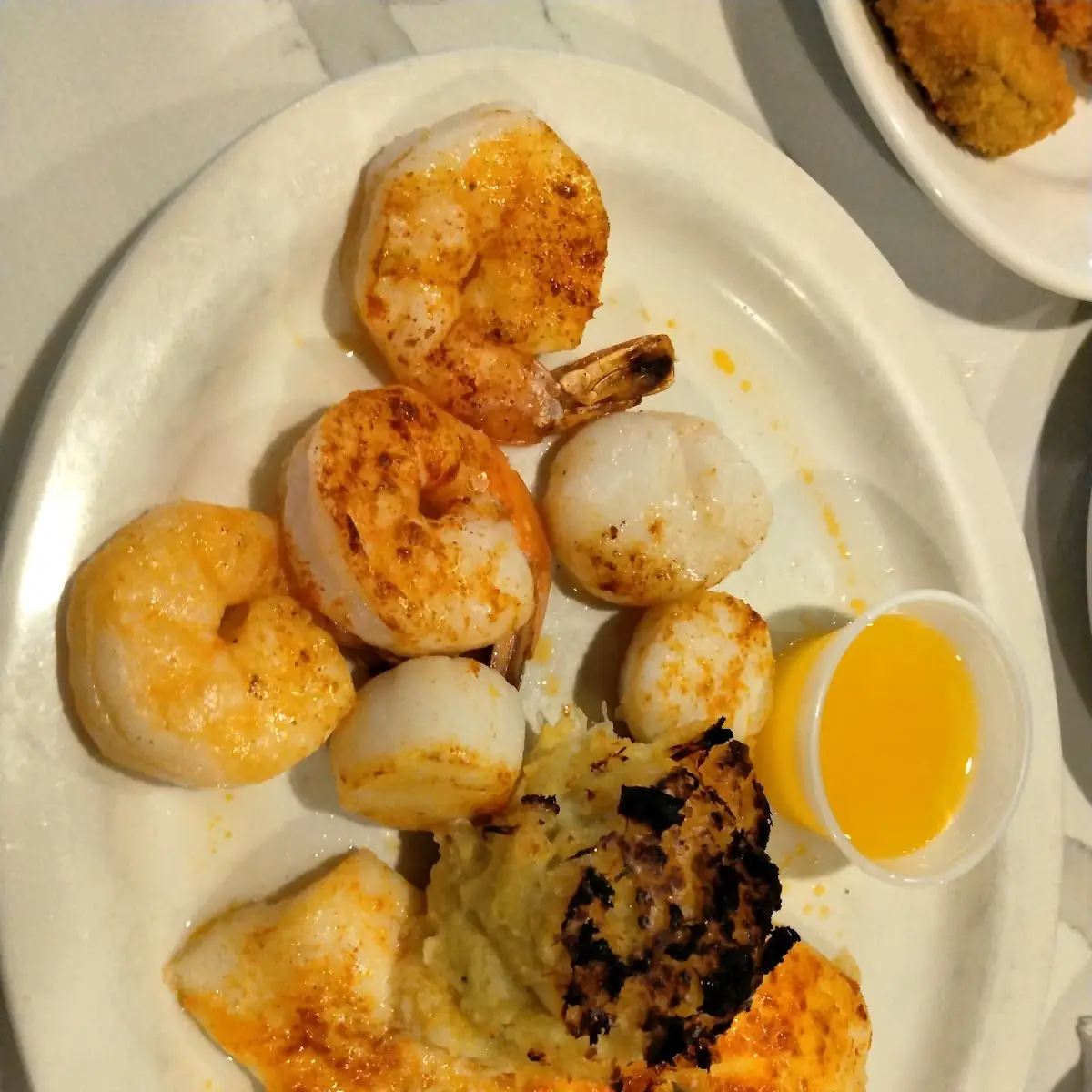 Broiled Sea Scallops