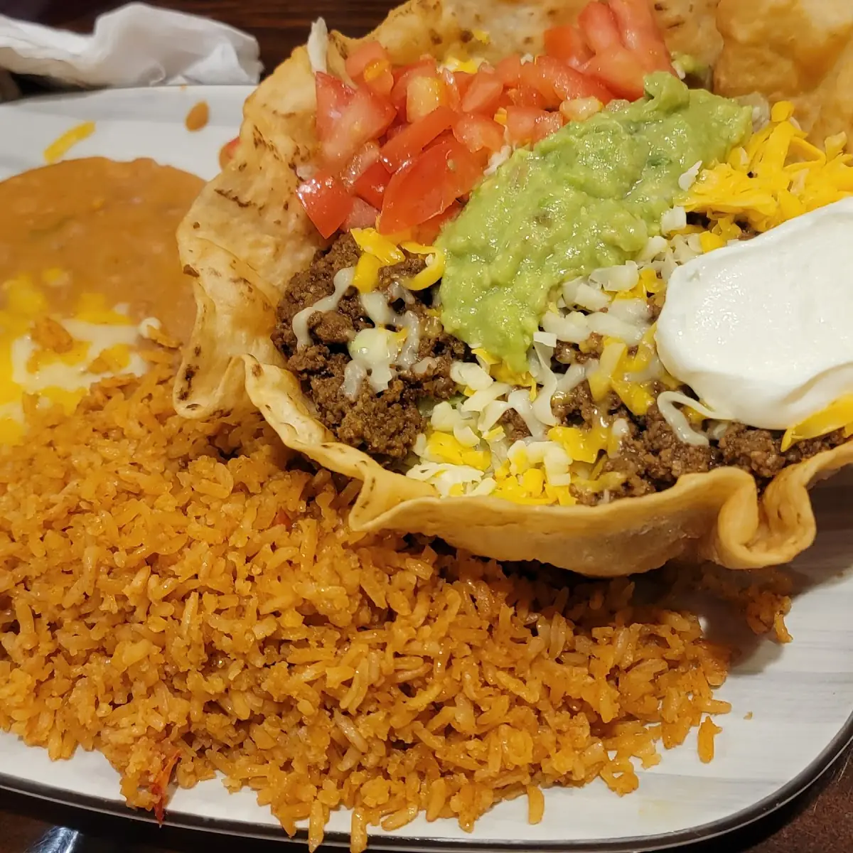 Taco Rice & Beans