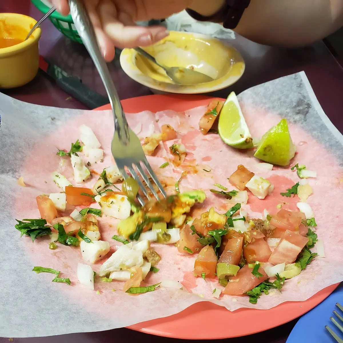 Tostada Ceviche