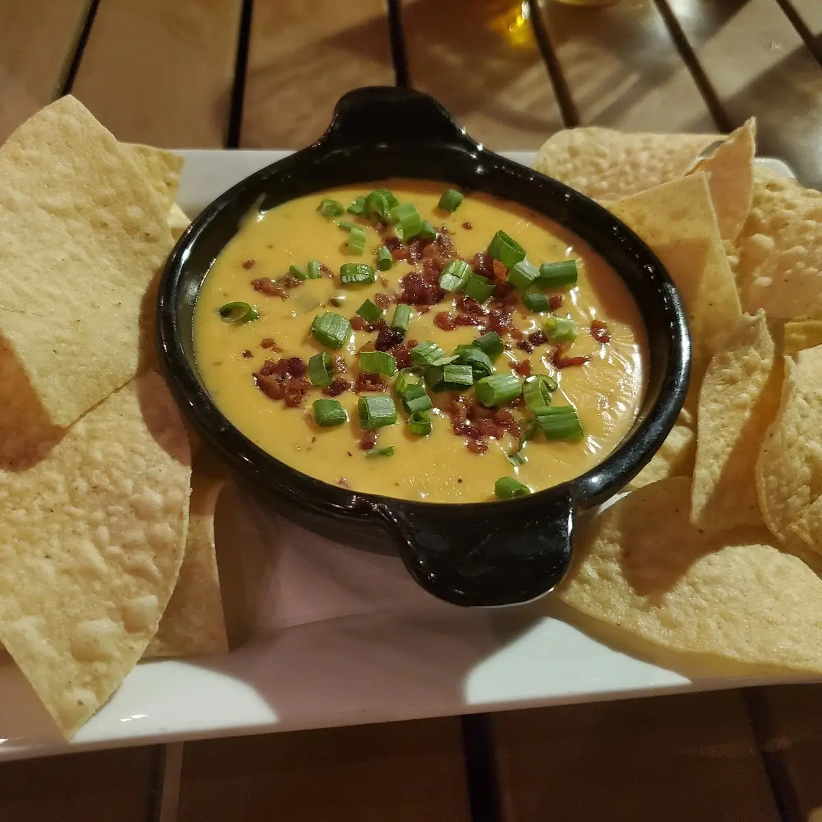 Beer Cheese Dip with Chips