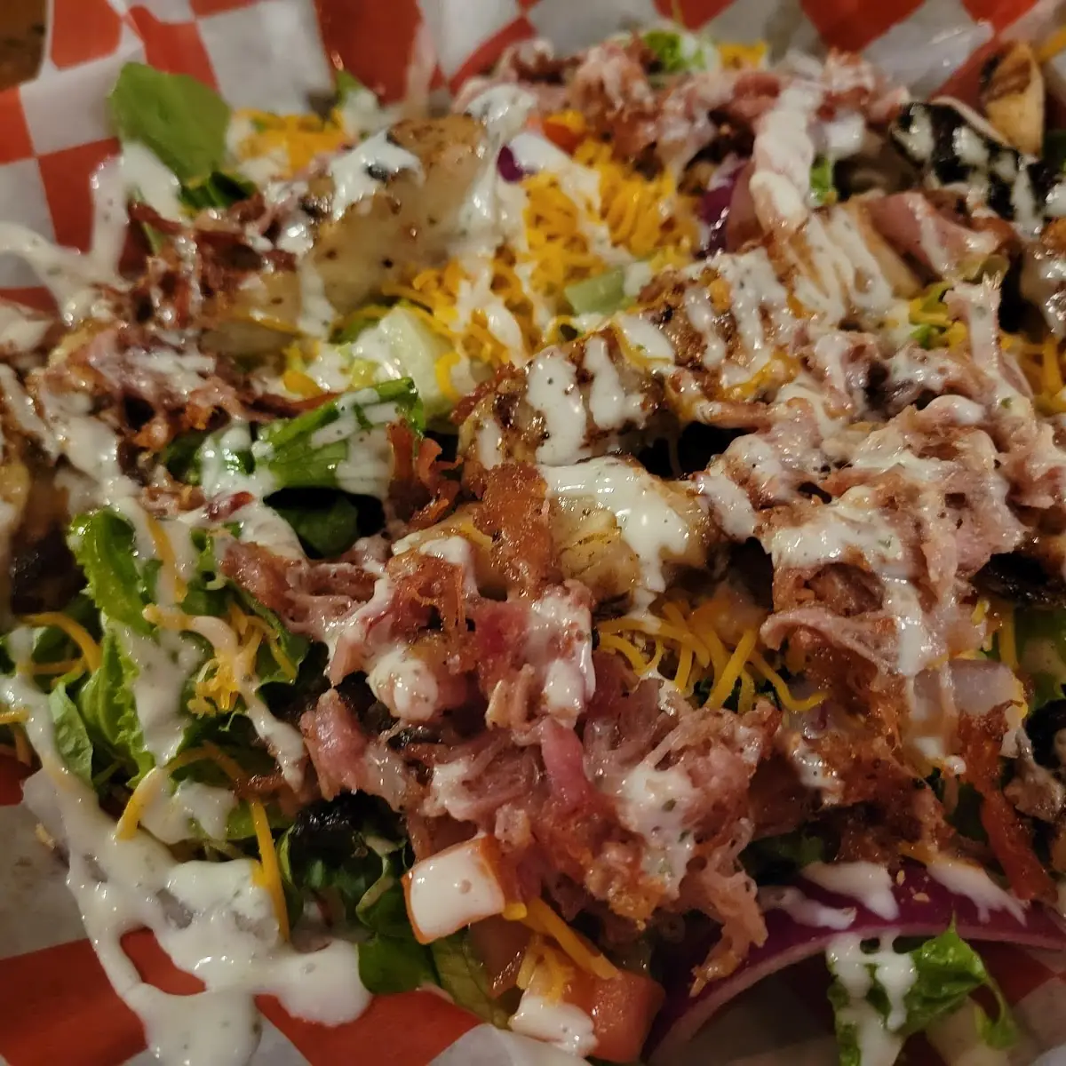 Bacon Ranch Salad