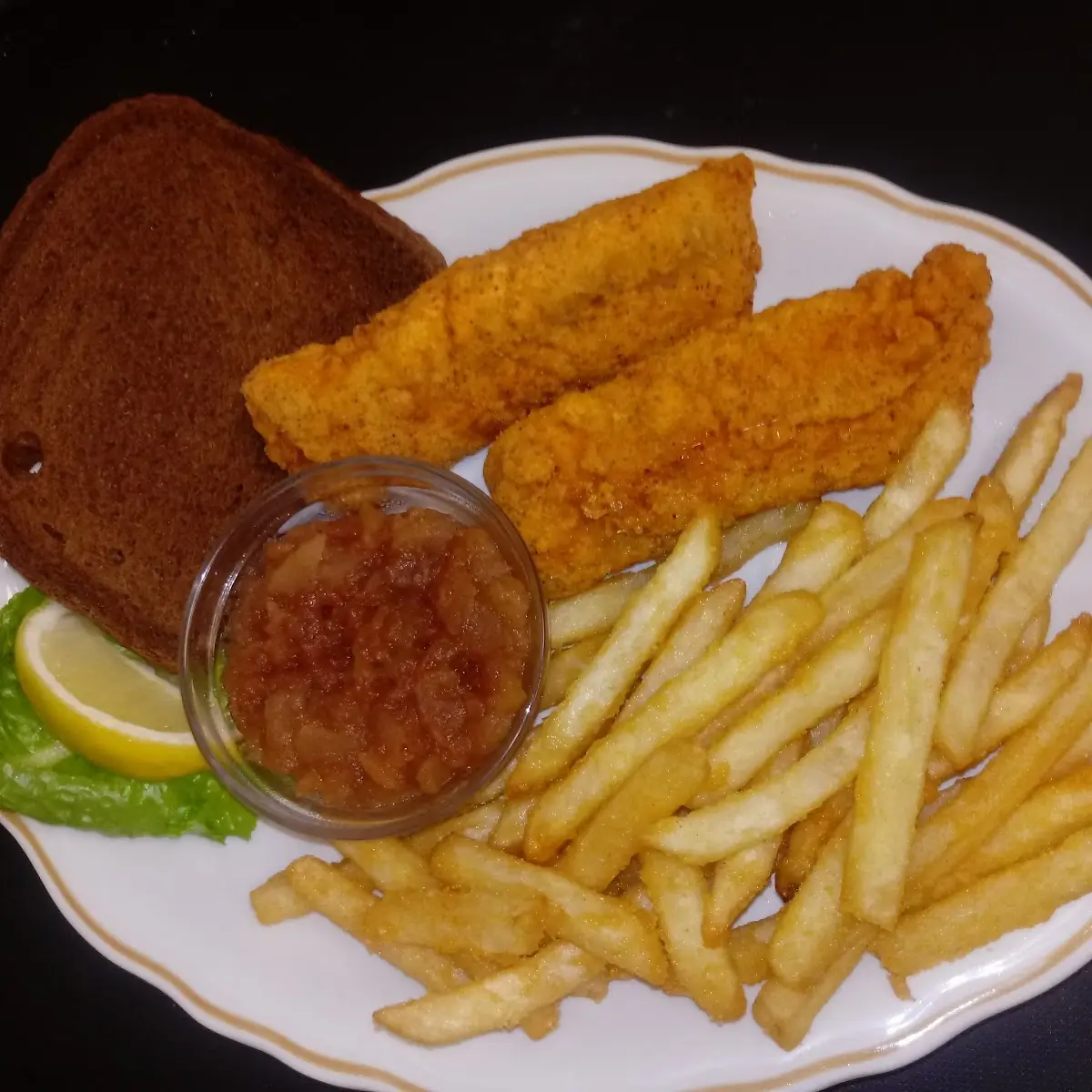 Chicken Strips and Fries