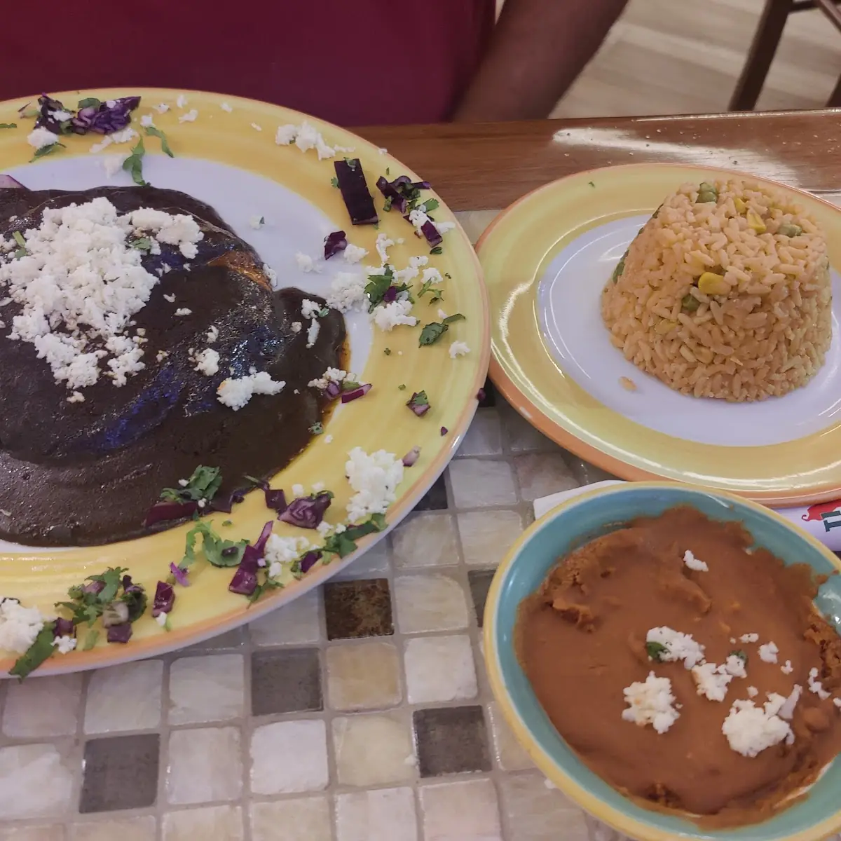 Pechuga De Pollo En Salsa De Mole