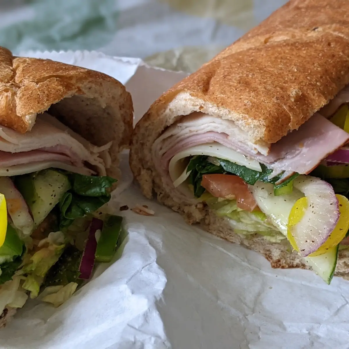 Oven Roasted Turkey and Ham Foot Long