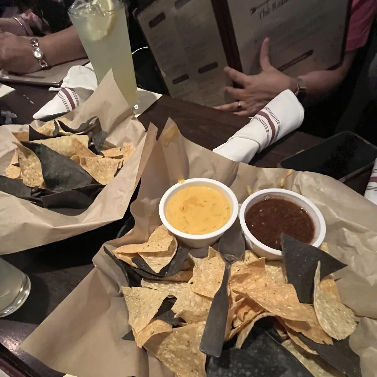 Chips and Queso Dip