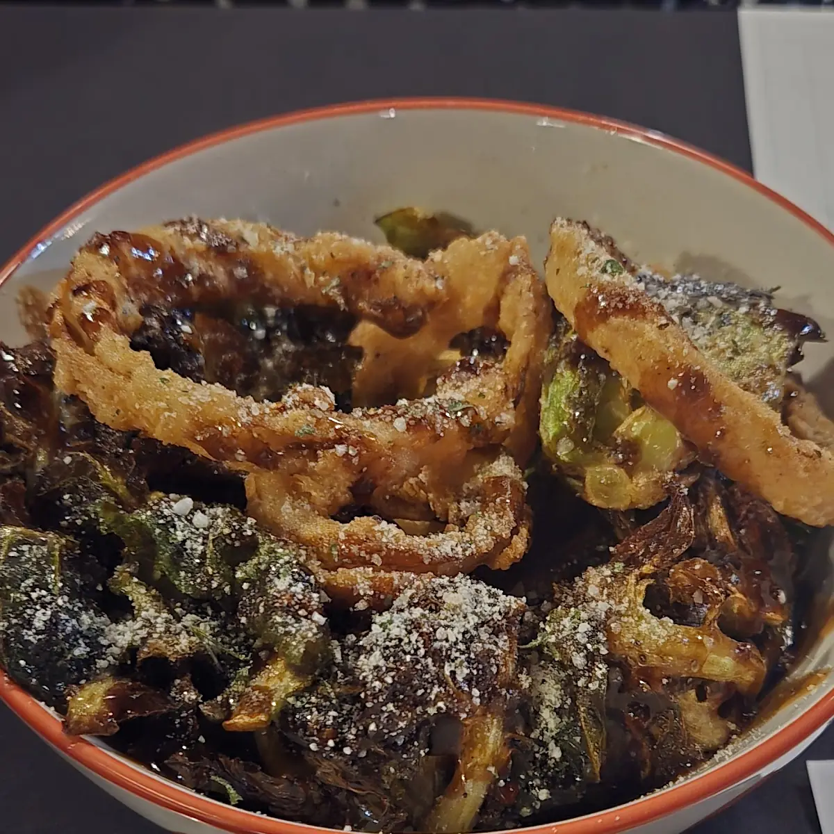 TSO’S Brussels & Fried Onion Rings