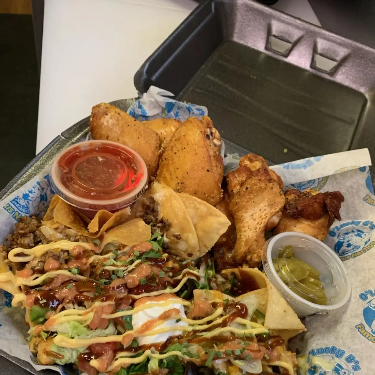 Wings Nachos Combo