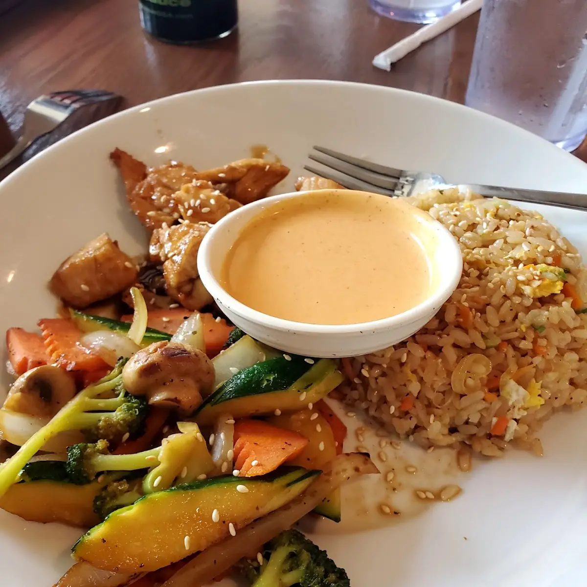 Hibaci Chicken Fried Rice