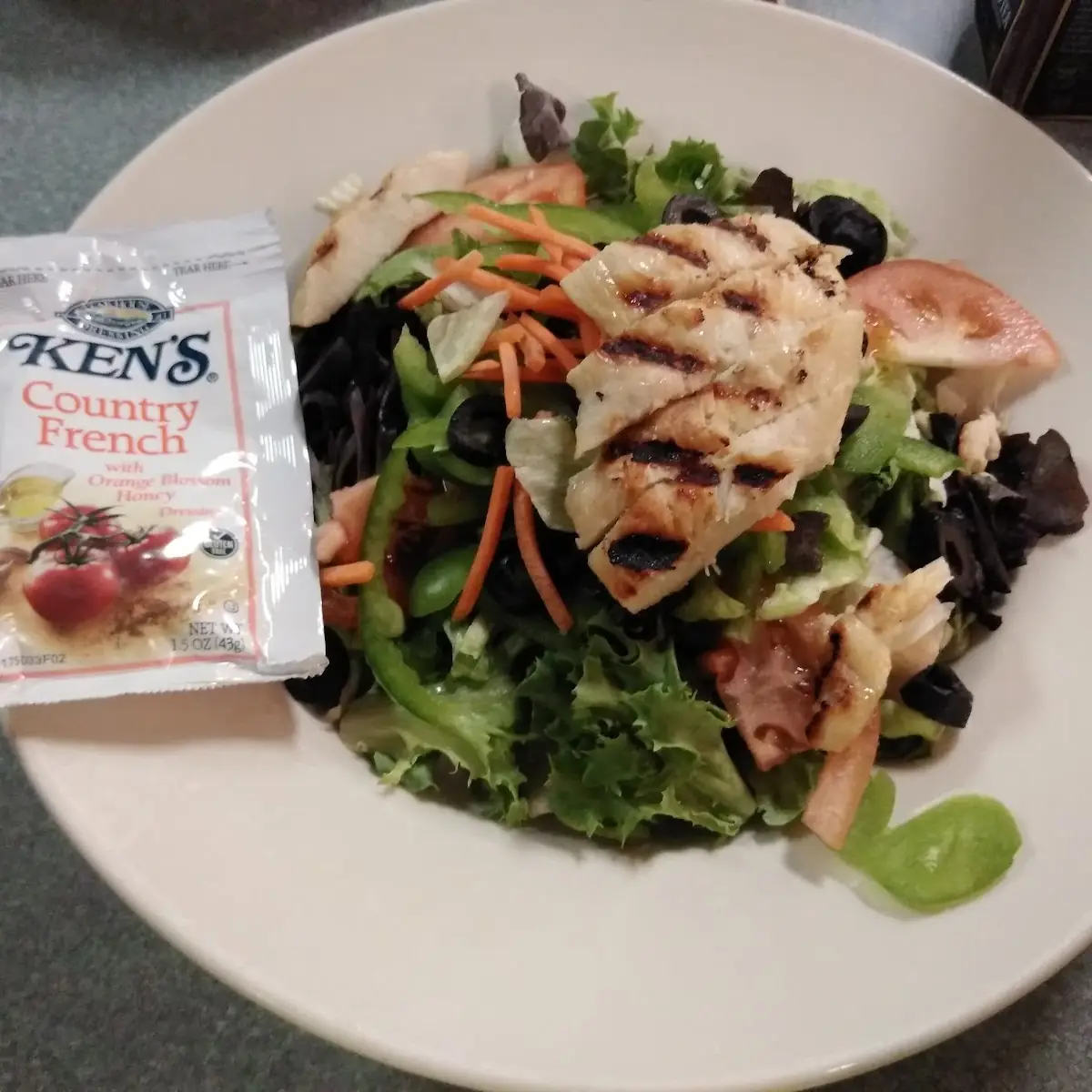 Grilled Chicken Ceasar Salad