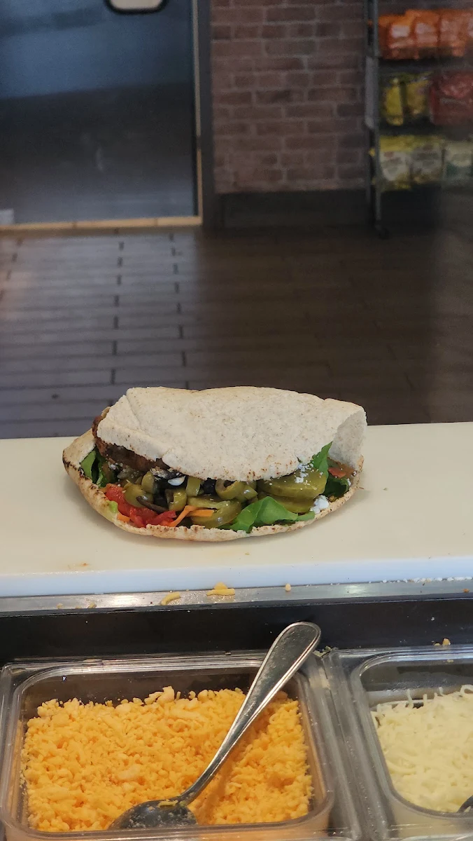 Black Beans Falafel Wrap, Pita Pit