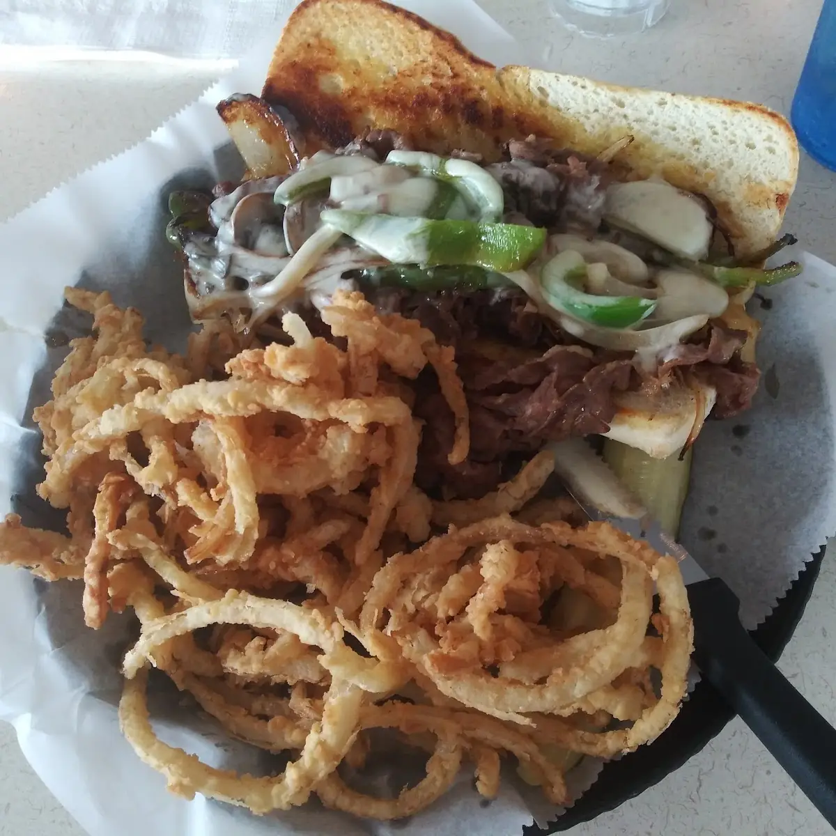 Philly Cheese Steak Sandwich