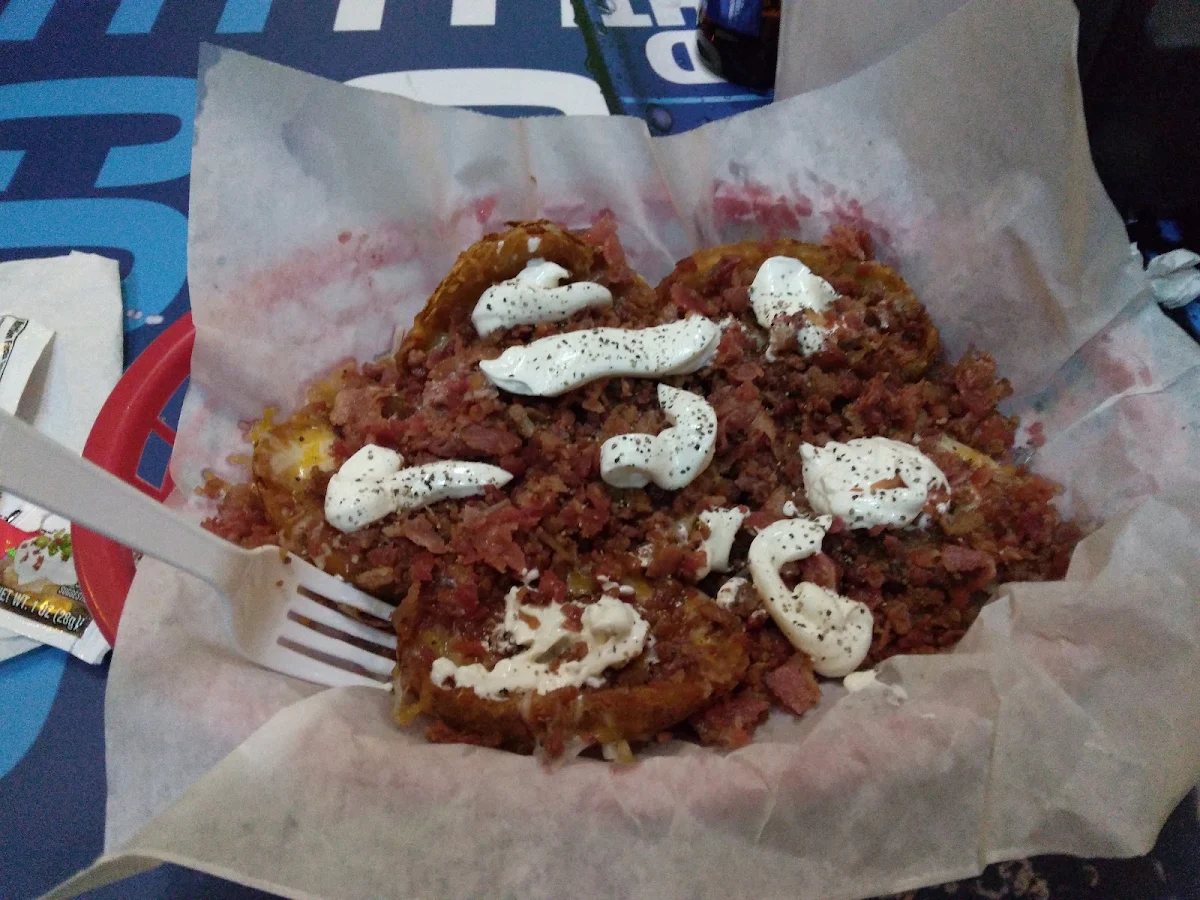 Potato Skins with Cheese