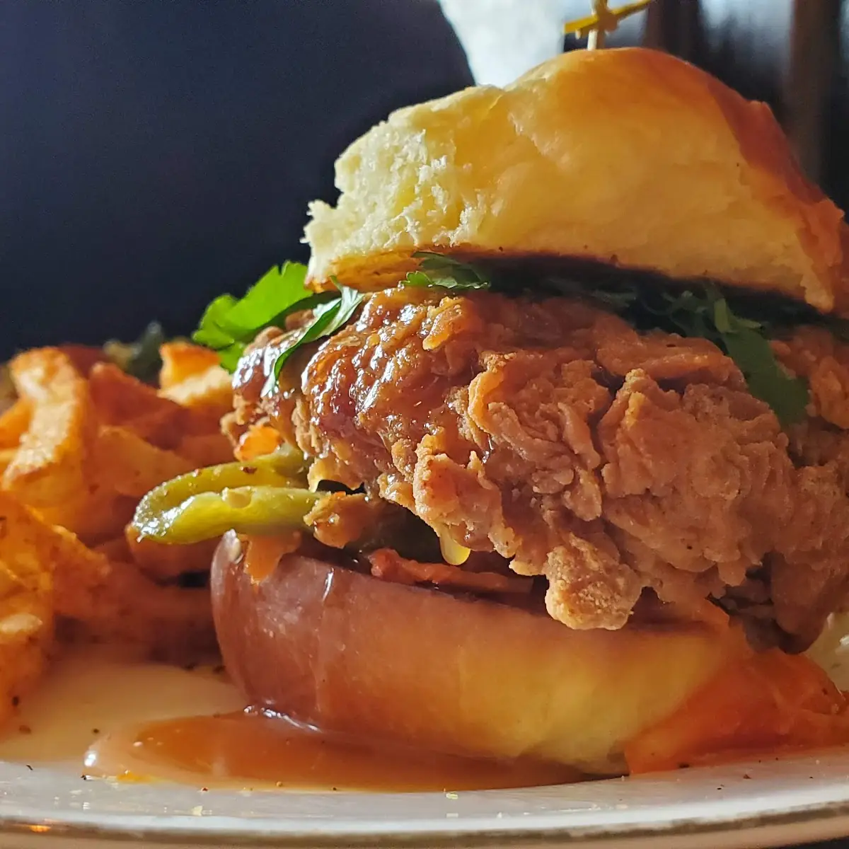 Korean Fried Chicken Sandwich