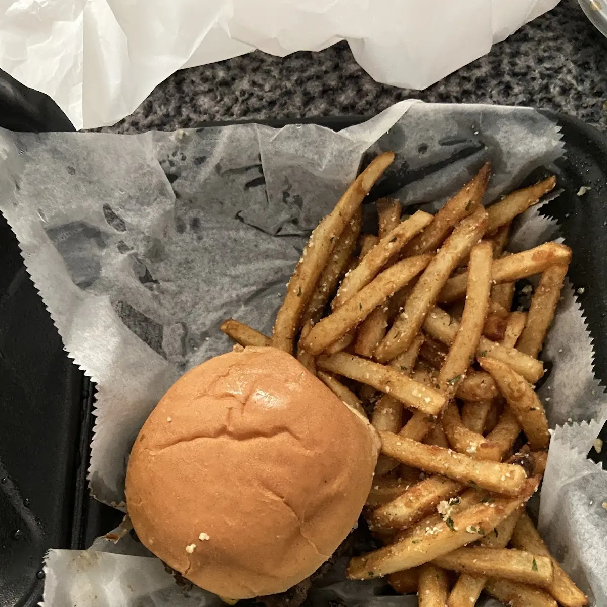 Garlic Parm Fries