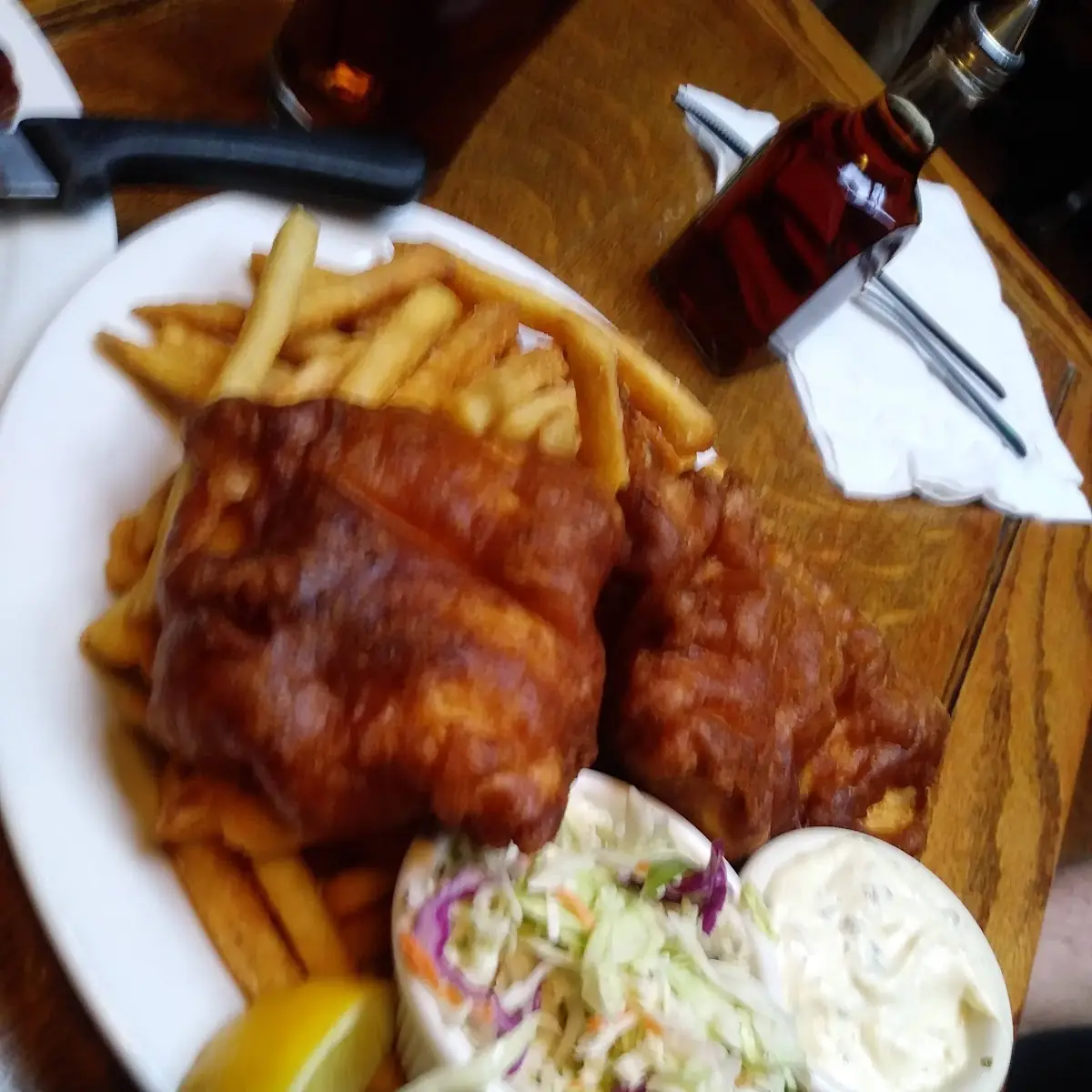 Harp Battered Fish & Chips
