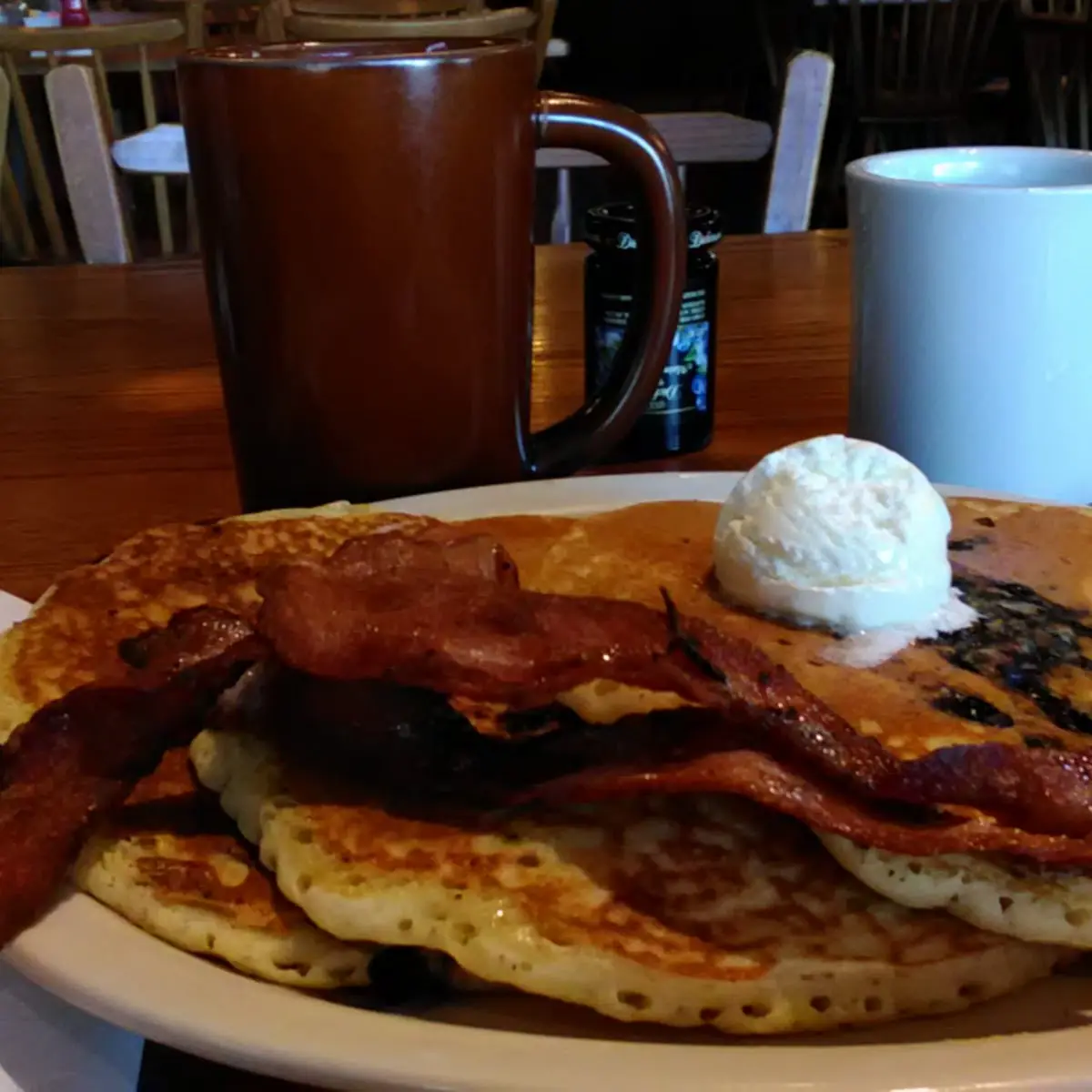 Wild Maine Blueberry Pancakes