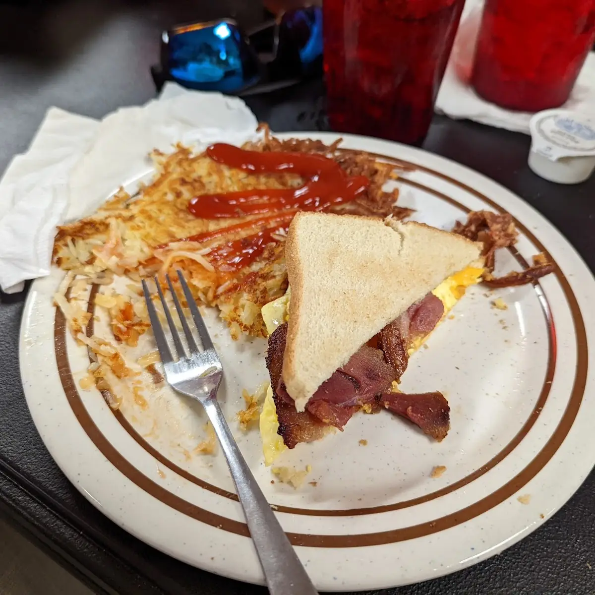 Country Ham Egg and Cheese Sandwich