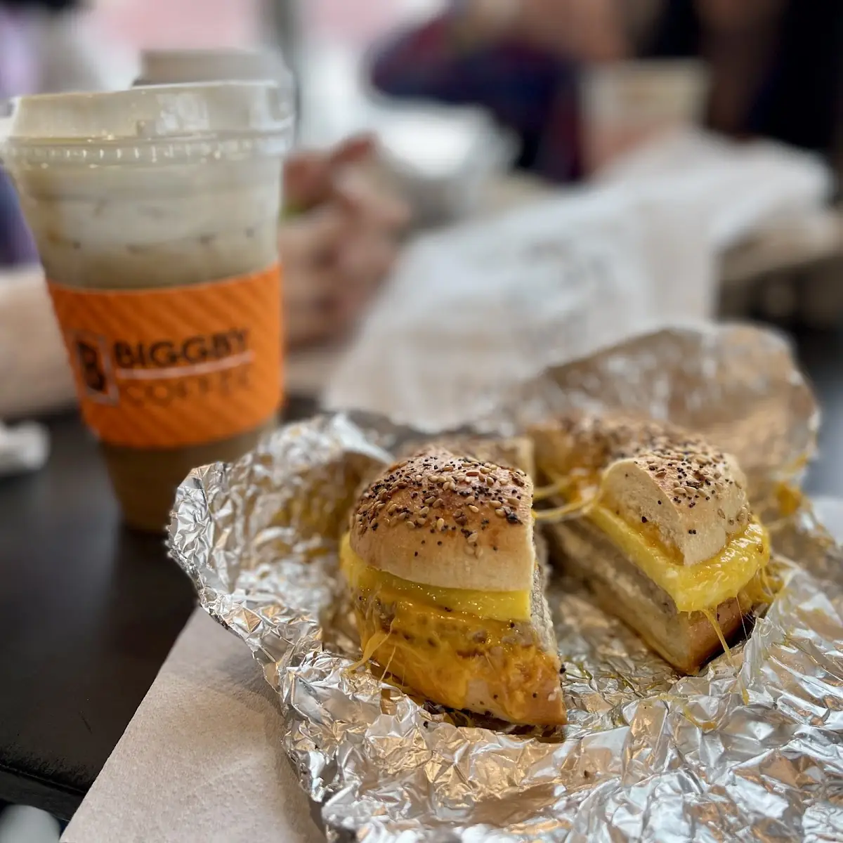 Sausage Egg and Cheese Bagel with Cream Cheese