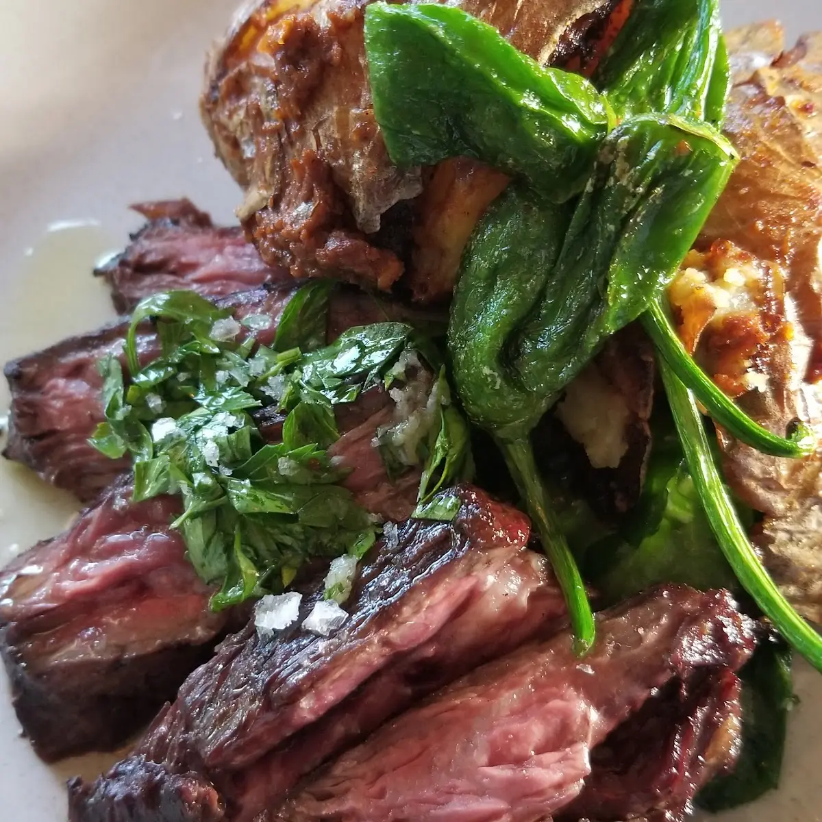 Grilled Hanger Steak