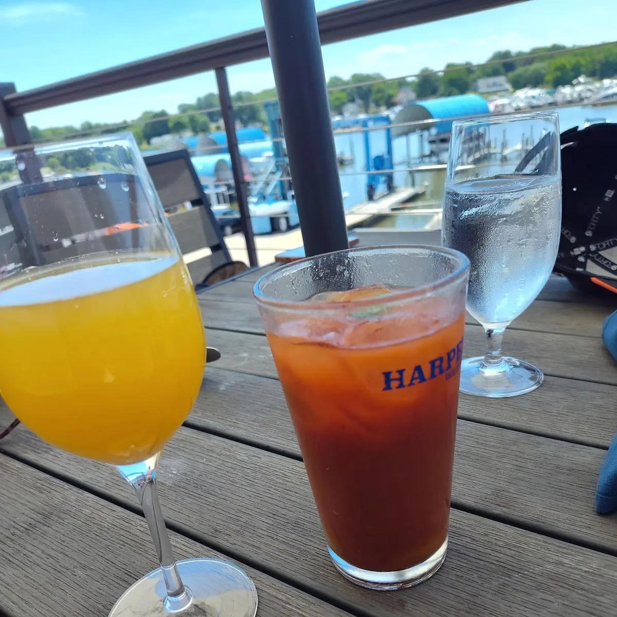 Bloody Mary and Champagne