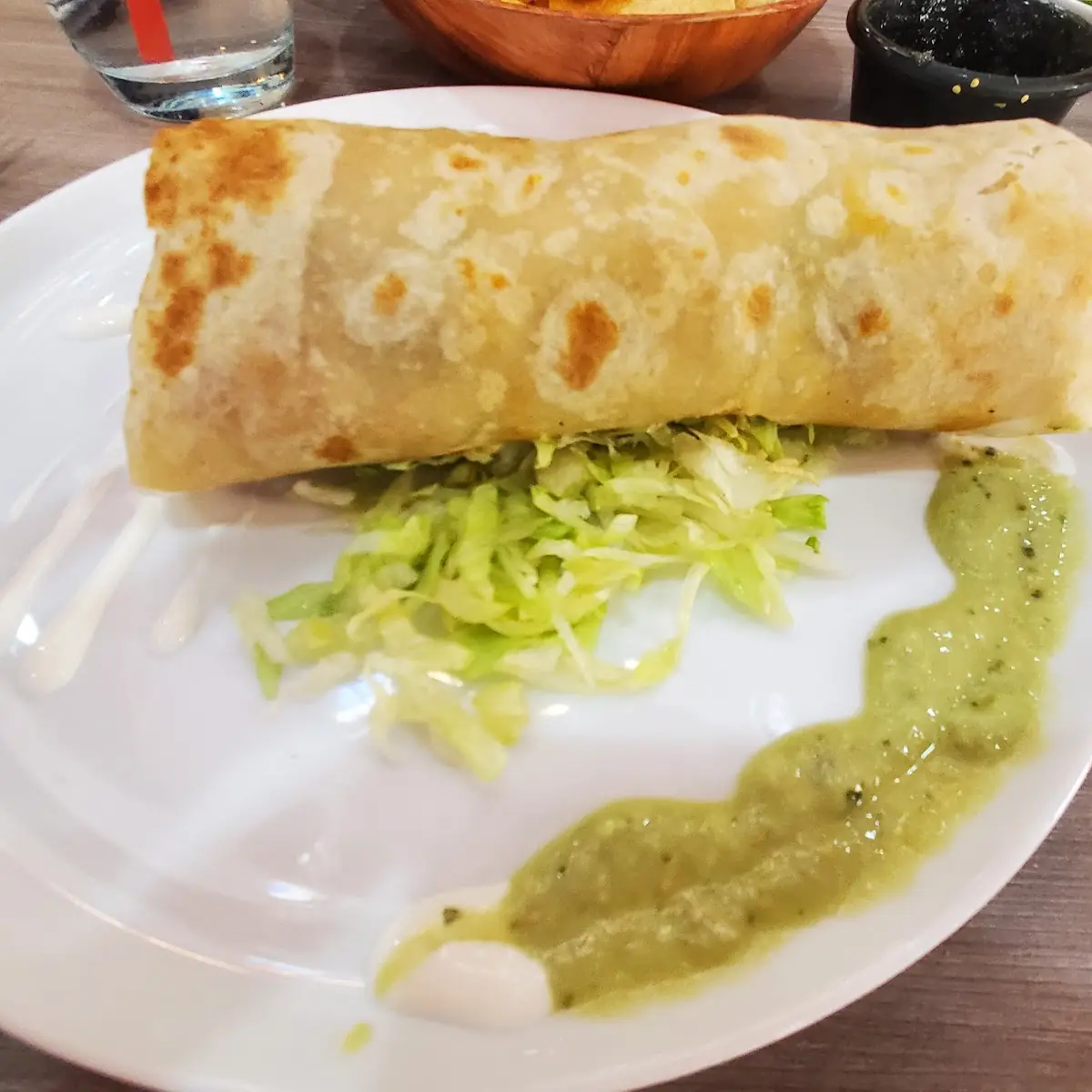 Beef Bean and Cheese Burrito