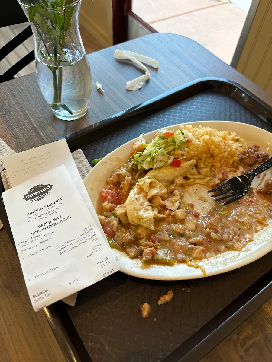 Chicken Burrito