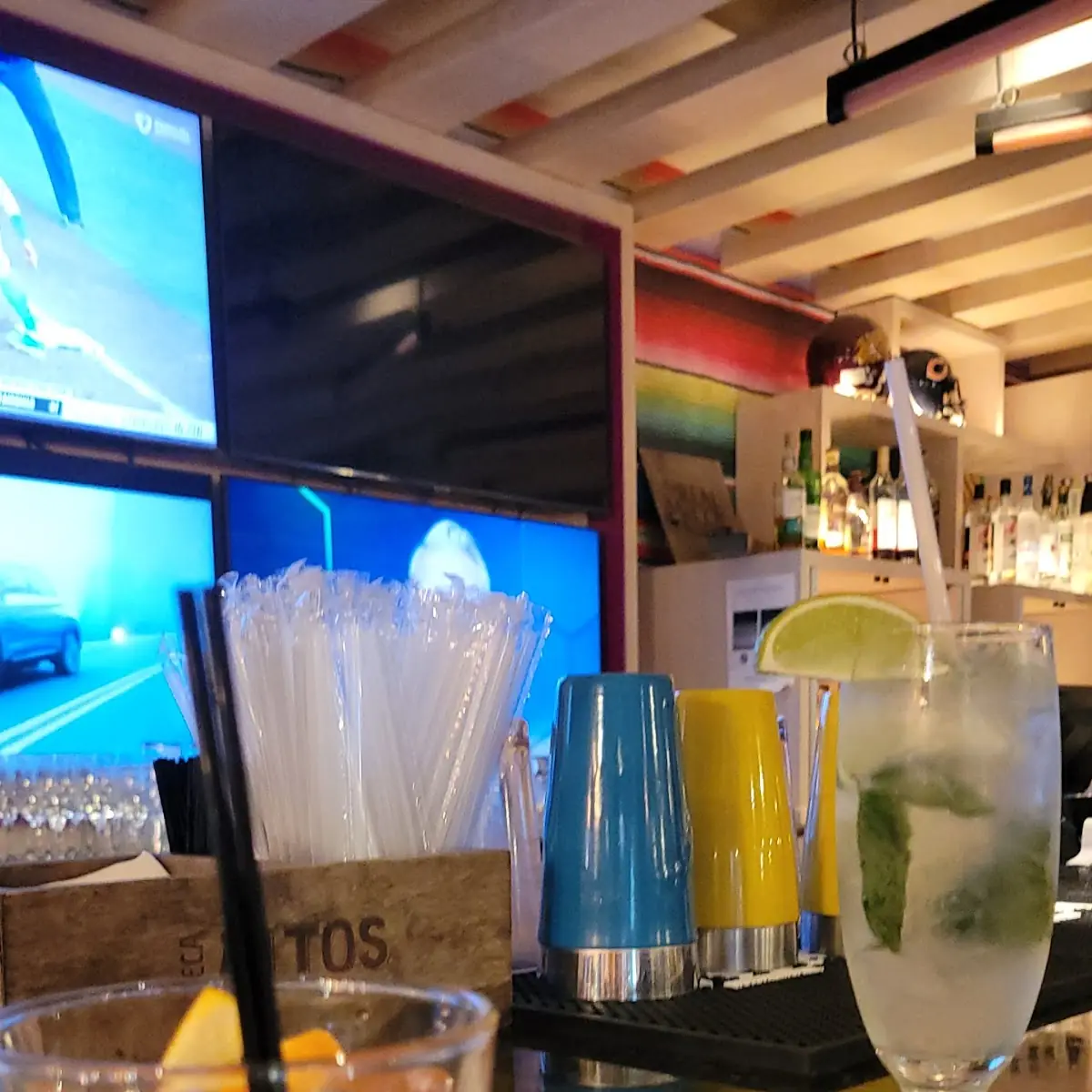 Old Fashioned and Mohito