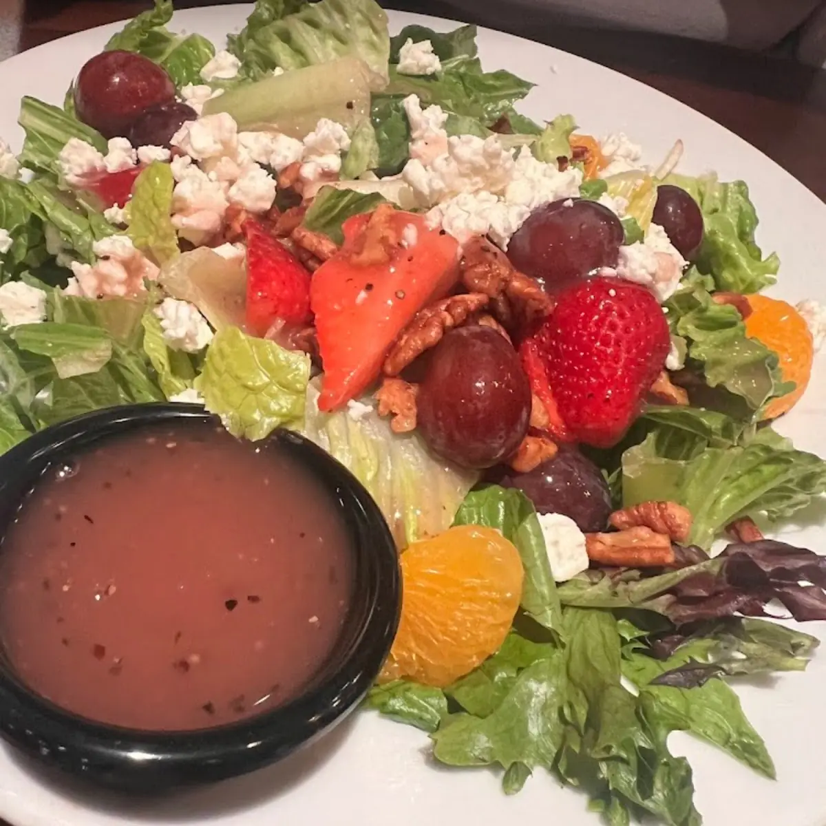 Grilled Chicken & Strawberry Salad