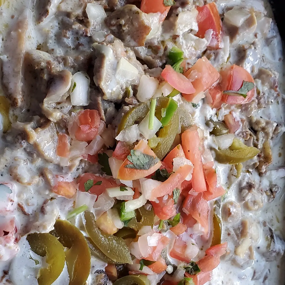 Pork Chile Verde Fries