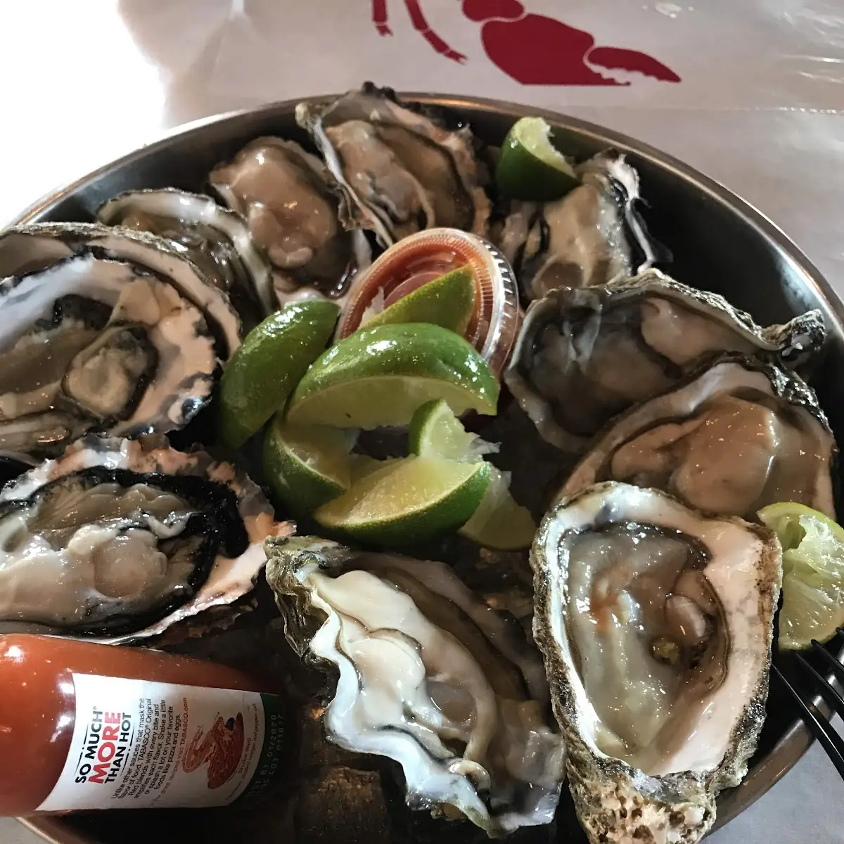 Raw Oysters with Lime
