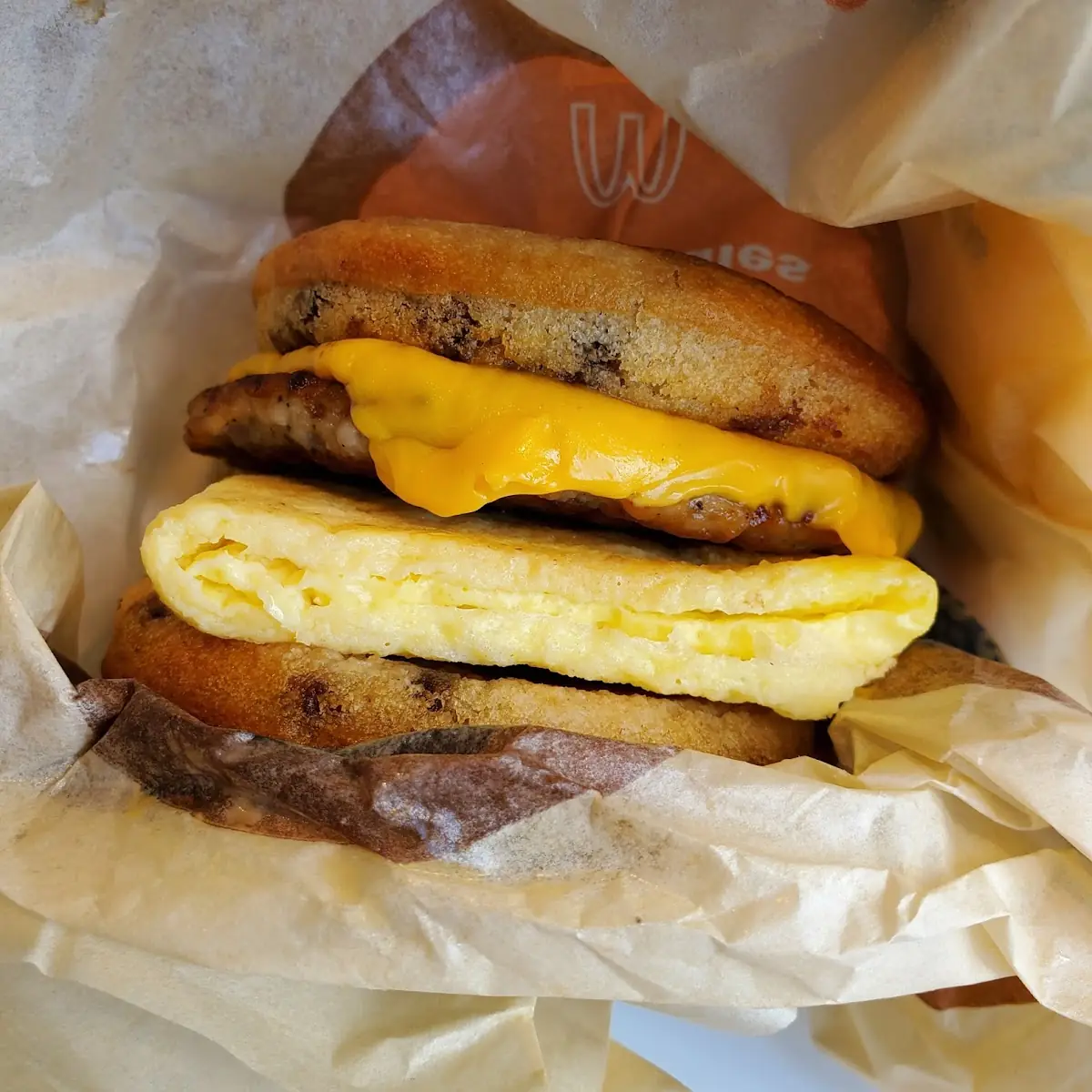 Sausage Egg and Cheese Mcgriddles Meal