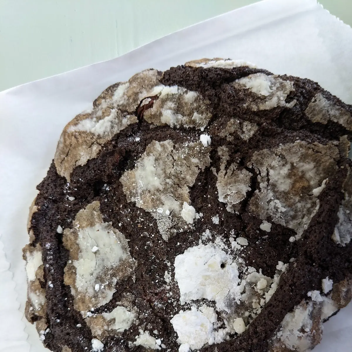 Chocolate Crack Cookie Chocolate Cookie with Chocolate Chips