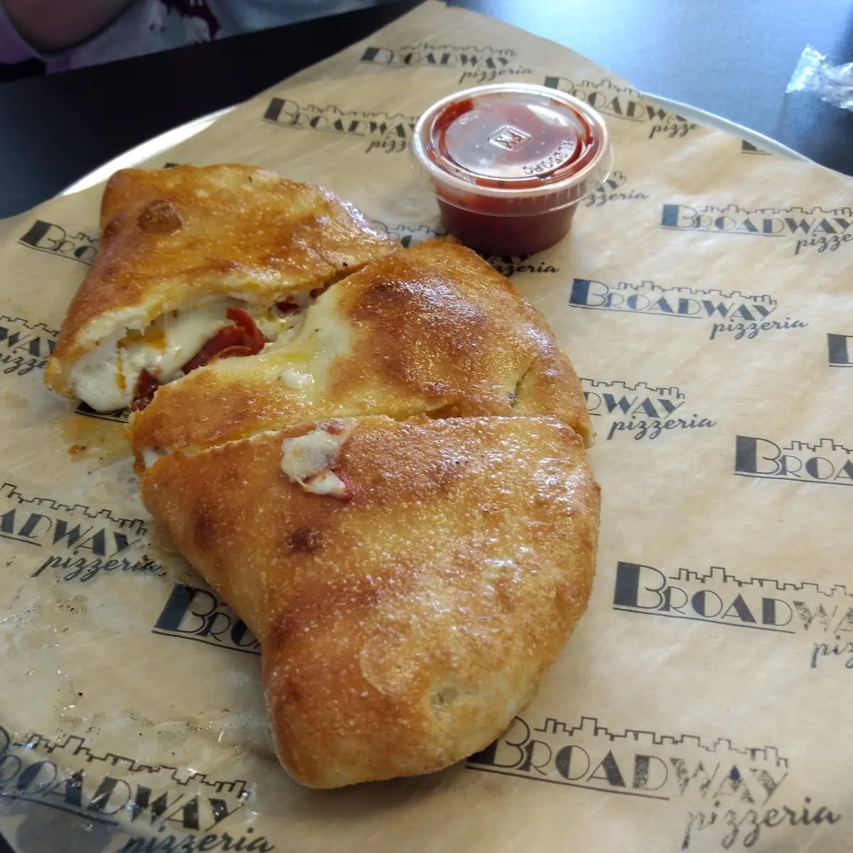 Barbecue Chicken Calzone